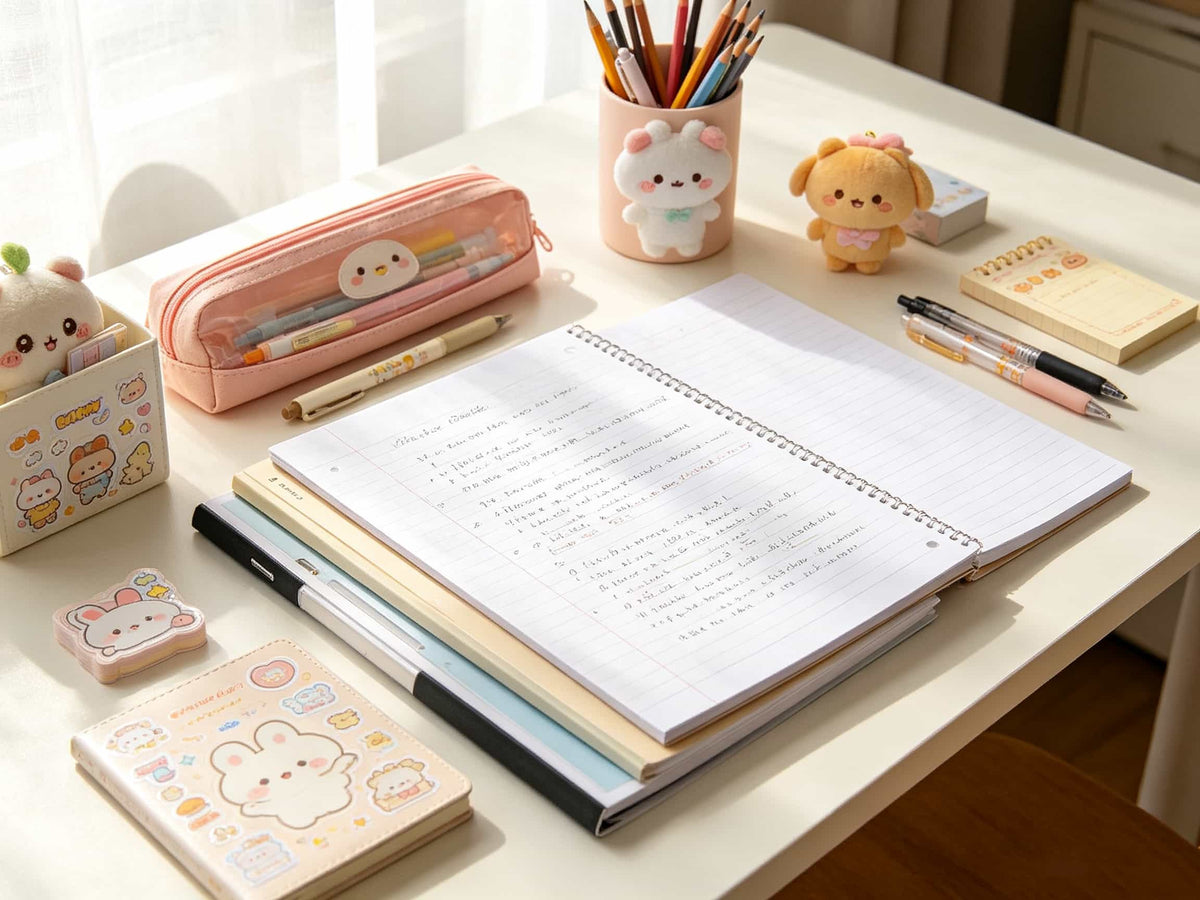 What Actually Belongs on an Italian Back to School List — and Where Kawaii Stationery Really Fits