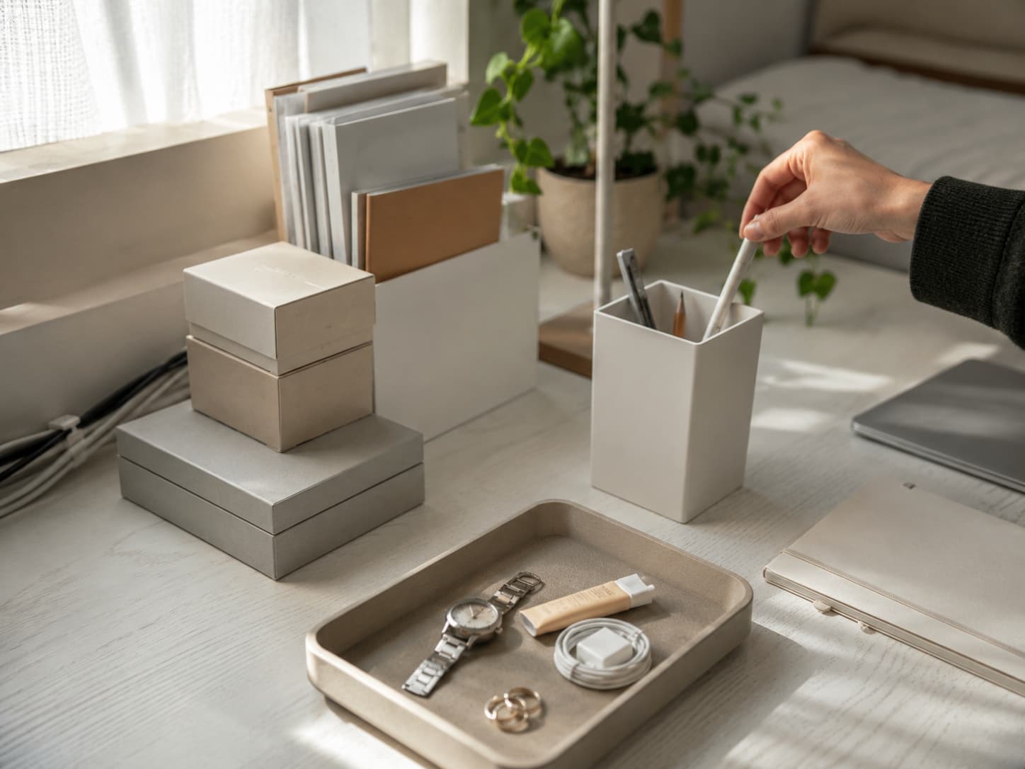 10 MINISO Finds for a Minimalist Desk Setup