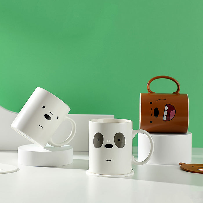 We Bare Bears Minimalist Ceramic Mug