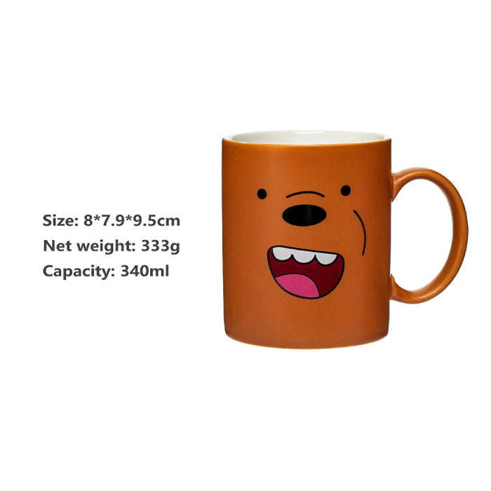 We Bare Bears Minimalist Ceramic Mug