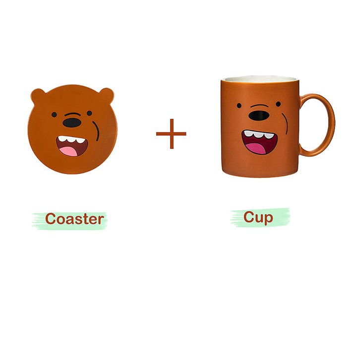 We Bare Bears Minimalist Ceramic Mug