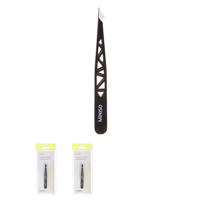 Beauty Era Cut-Out Slant-Tip Eyebrow Tweezers