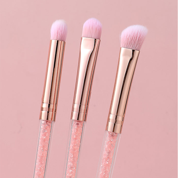 Diamond Makeup Brush Set (5-Piece, Small)