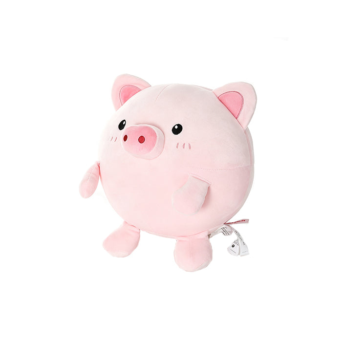MINISO Cuscino Peluche Maialino Sferico