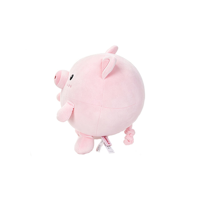 MINISO Cuscino Peluche Maialino Sferico