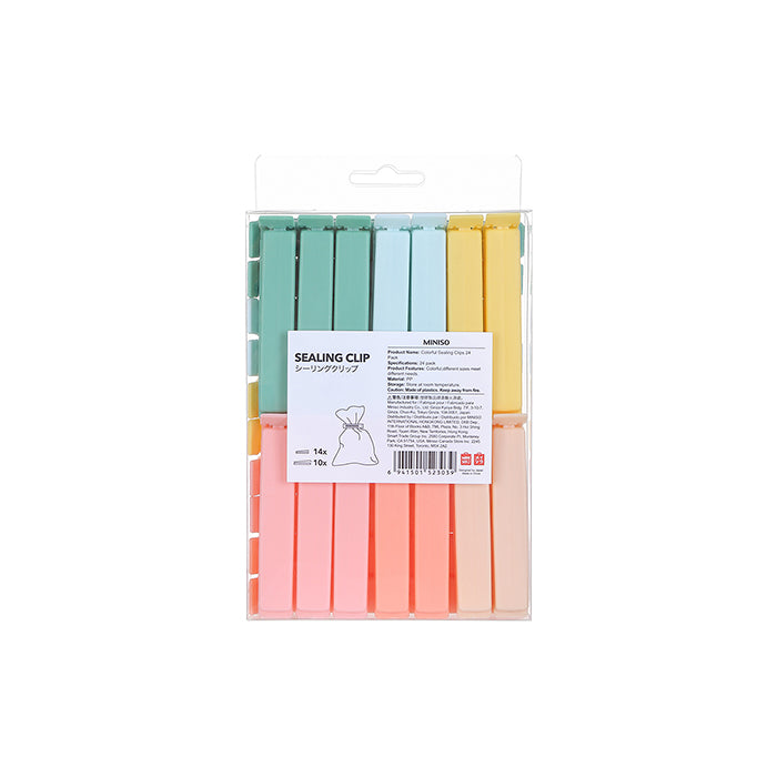 Colorful Sealing Clips – Pack of 24