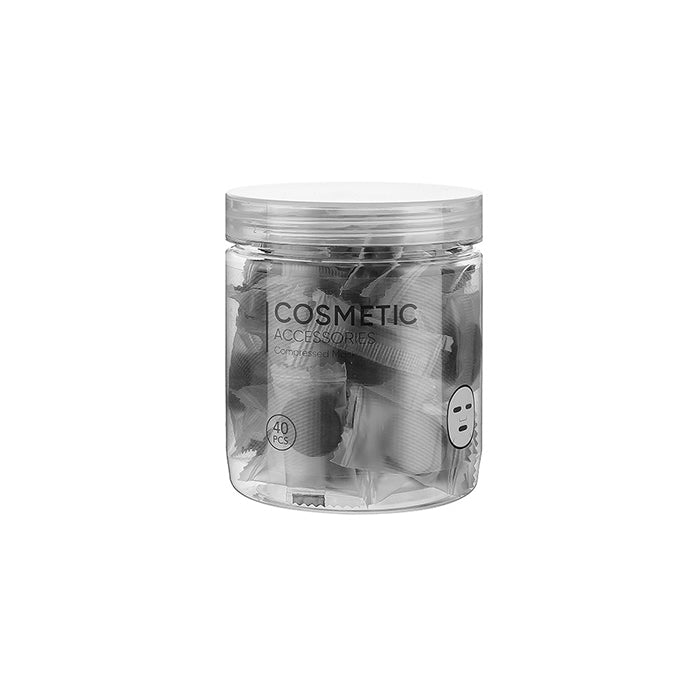 Bamboo Charcoal Compressed Facial Masks – 40 pieces (includes free mixing bowl)