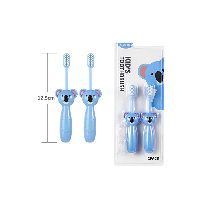 Cute Koala Soft-Bristle Toothbrush for Kids – 2-Pack