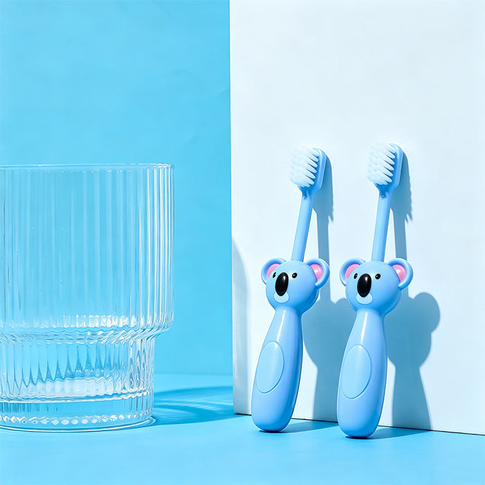 Cute Koala Soft-Bristle Toothbrush for Kids – 2-Pack