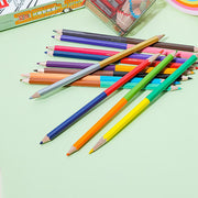 7-inch Dual-Color Colored Pencils (12 Count)