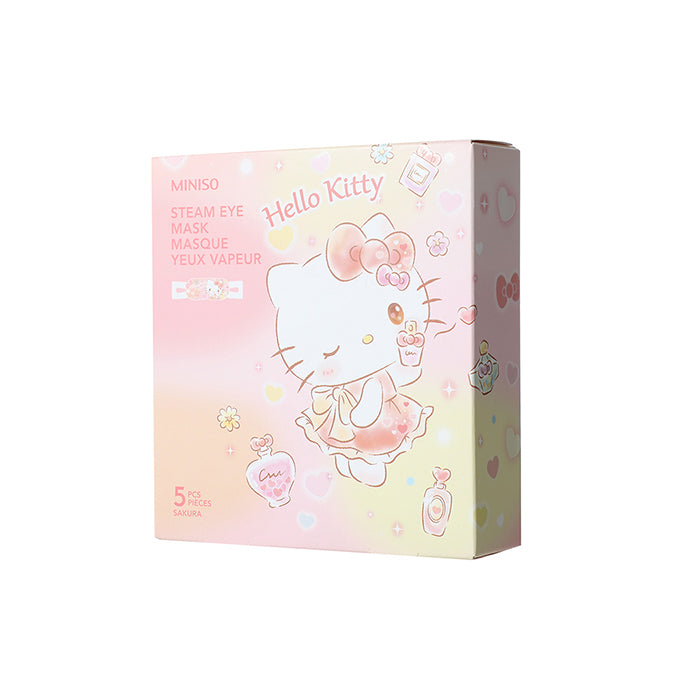 Hello Kitty Dreamy Series Cherry Blossom Scented Steam Eye Mask - 5-Pack