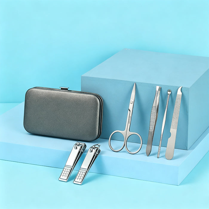 Set manicure professionale da 6 pezzi (con custodia)