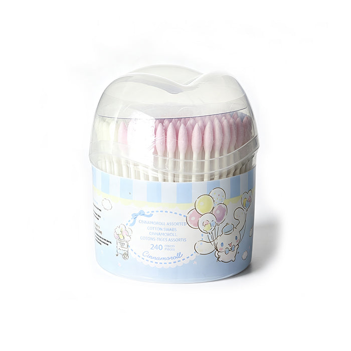 Cinnamoroll Series Multi-Tip Cotton Swabs – 240 Count