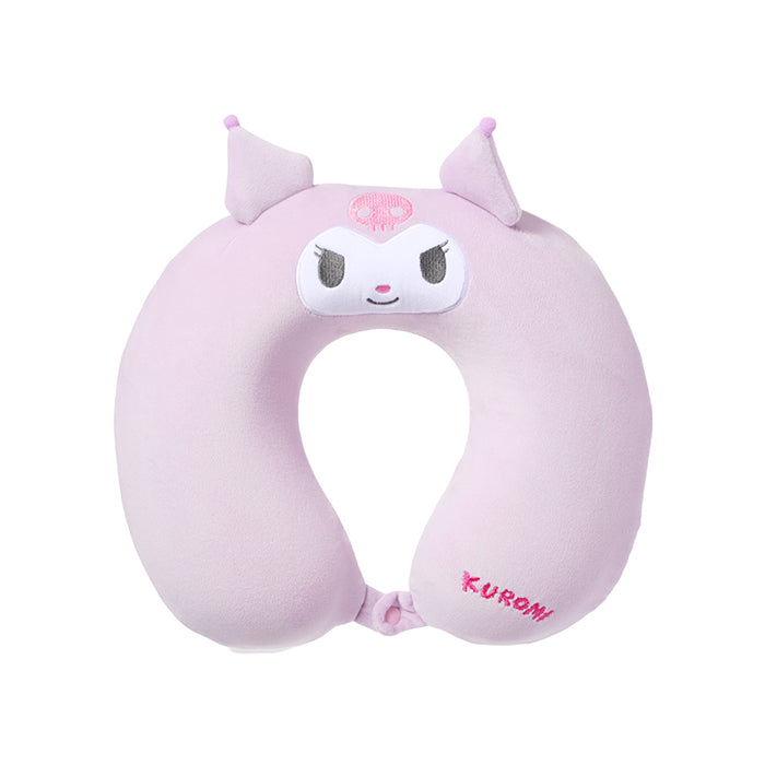 Kuromi Series Memory Foam U-Shaped Pillow - Purple