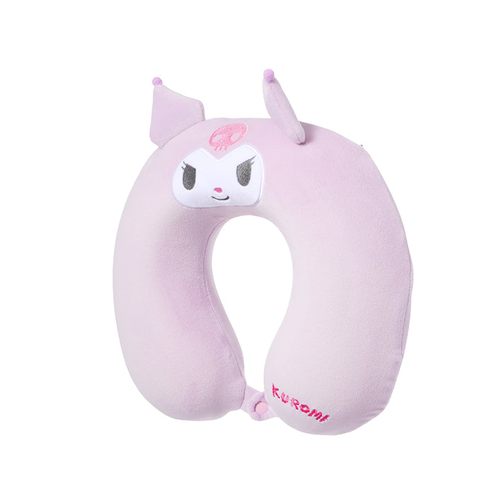 Kuromi Series Memory Foam U-Shaped Pillow - Purple