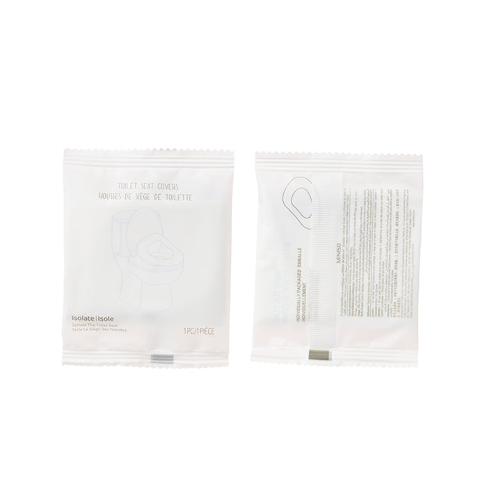 MINISO Disposable Toilet Seat Covers – 10-Pack