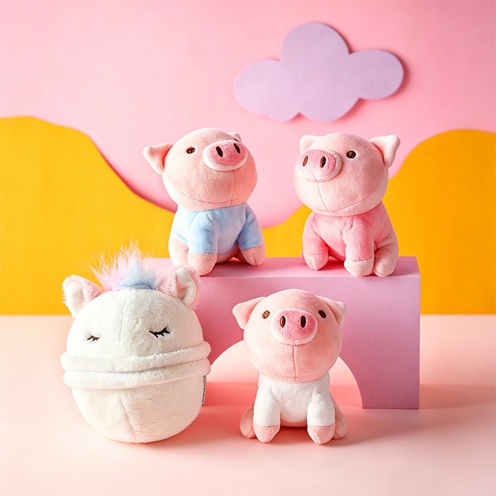 12cm Unicorn Blind Ball (contains a mix of three "Daidai Pig" designs)