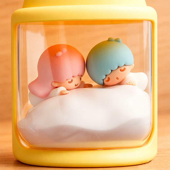 Little Twin Stars Dream-Catching Jar Series Glow-in-the-Dark Bedside Ornament - Y88