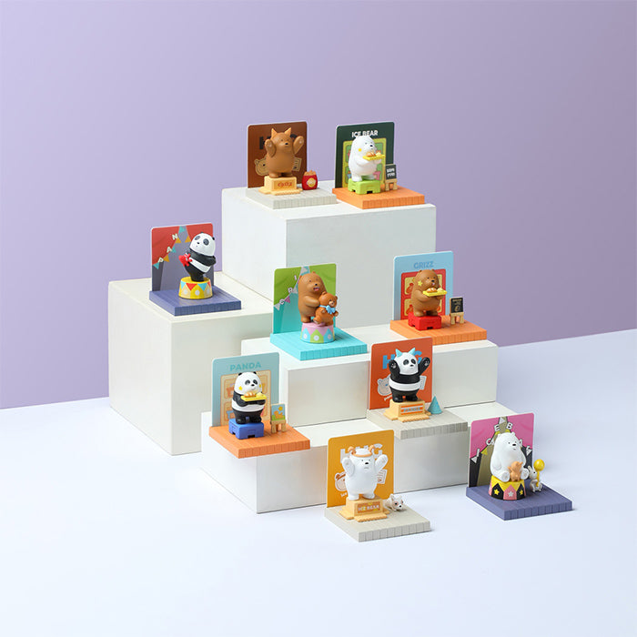 We Bare Bears "Mini Cute Fun" Series Themed Blind Box Figures