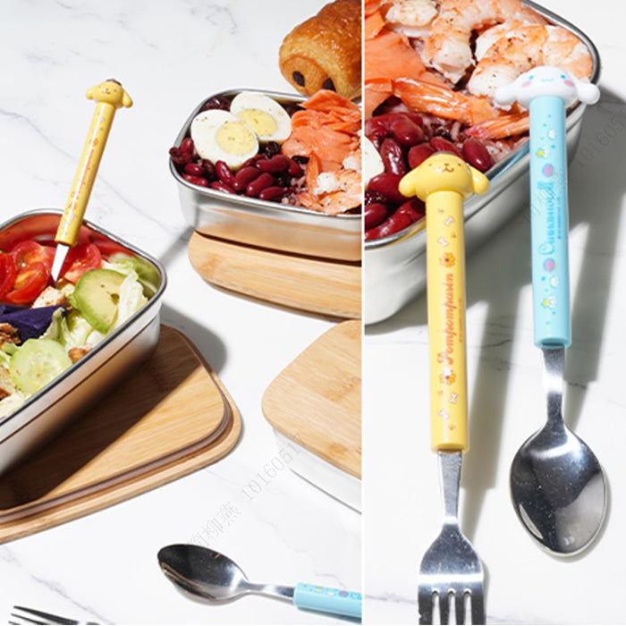 Sanrio Character Portable Stainless Steel Cutlery Set – Random Style