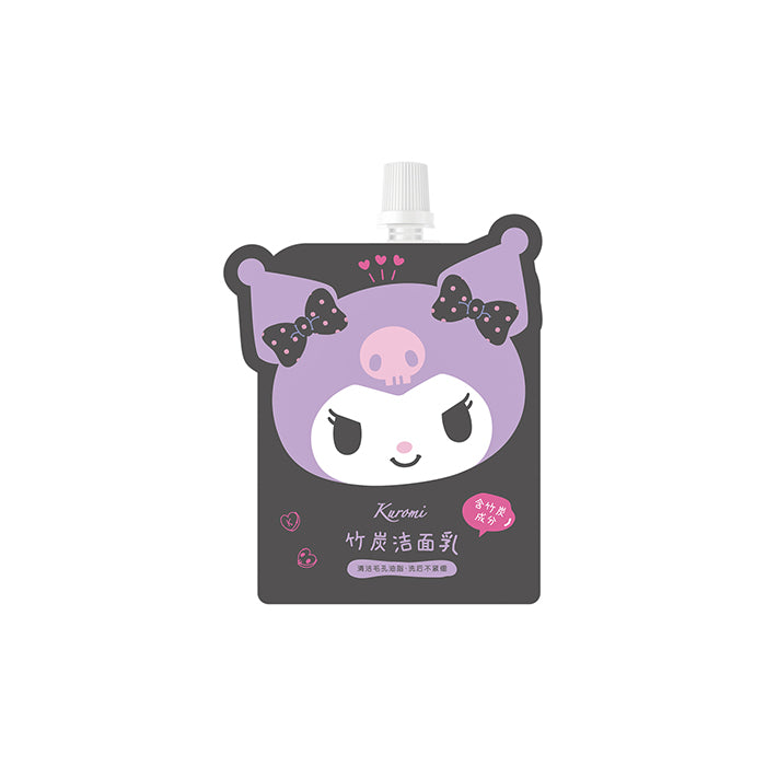 MINISO Kuromi Bamboo Charcoal Refreshing & Clarifying Facial Cleanser