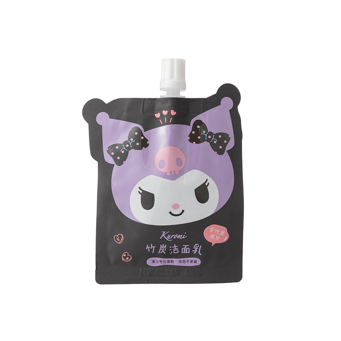 MINISO Kuromi Bamboo Charcoal Refreshing & Clarifying Facial Cleanser