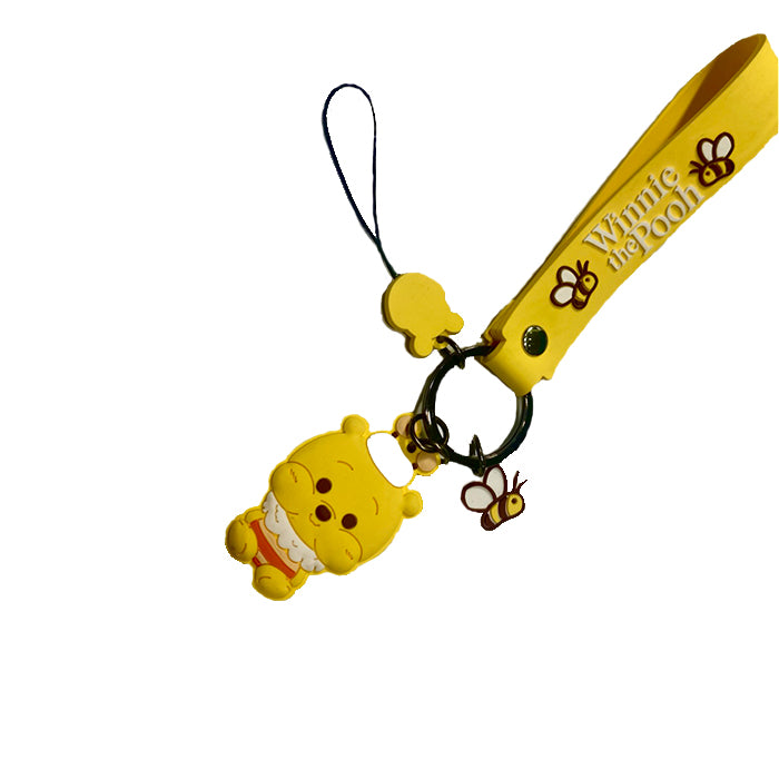 Winnie the Pooh Series Bee-Themed Phone Charm