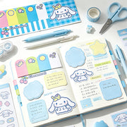 Cinnamoroll Shaped Sticky Notes (6-Piece Set)