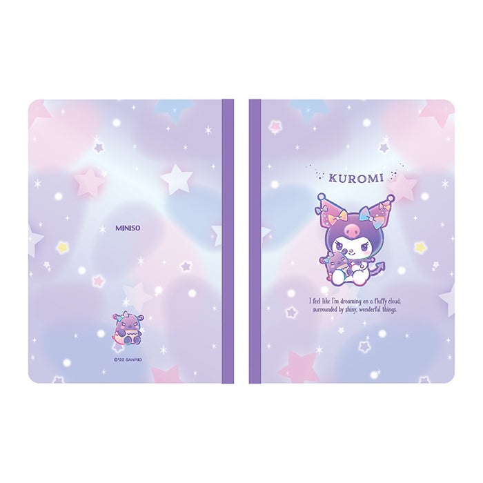 Kuromi A6 Glue-Bound Notebook (Pack of 2)