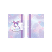 Kuromi A5 Hardcover Notebook with Elastic Band (80 Sheets)