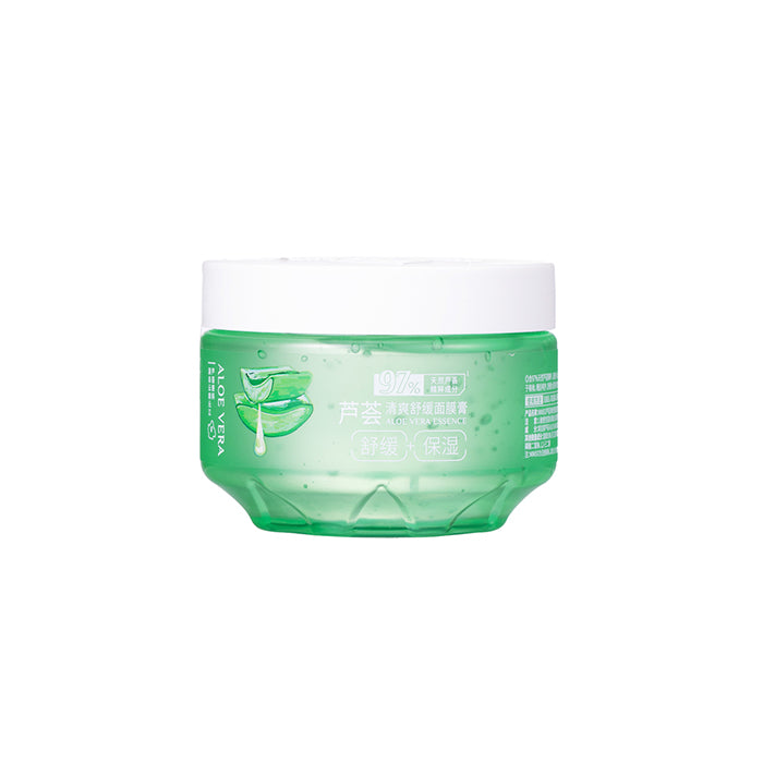Maschera rinfrescante e lenitiva all'Aloe Vera