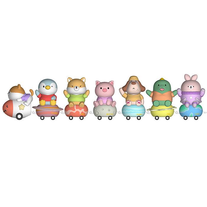 MINISO FAMILY Interstellar Adventure Series Blind Box Figures