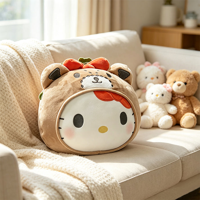 Sanrio Character Head-Shaped Cushion Series