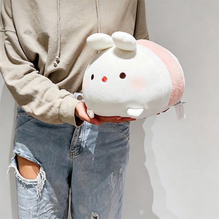 Peluche impilabile da 30 cm Vitality Canteen – Coniglio bianco