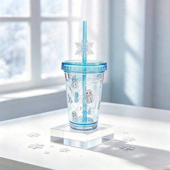 Disney Frozen Series 2.0 Double-Walled Plastic Tumbler with Liquid-Filled Layer – 320mL
