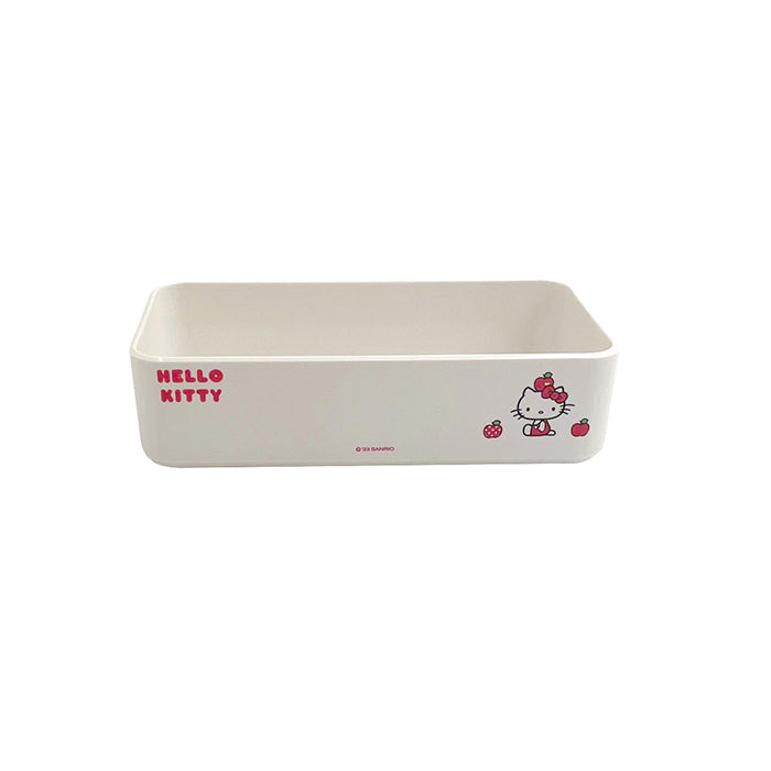 Hello Kitty Apple Season Series Stackable Storage Box for Small Items (Medium)