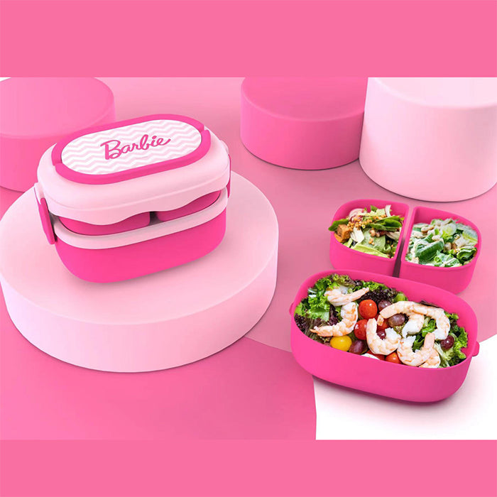 Barbie Series – 1600mL Double-Layer Bento Box
