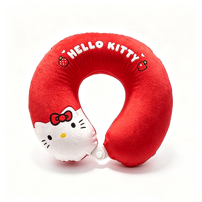 Hello Kitty Apple Season Series Memory Foam U-Shaped Pillow