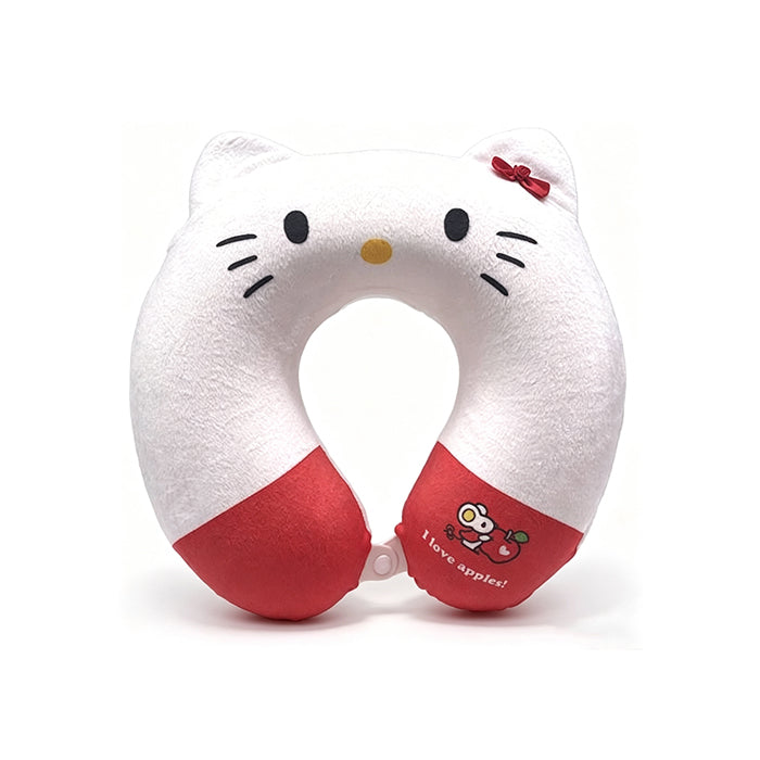 Hello Kitty Apple Season Series Memory Foam U-Shaped Pillow