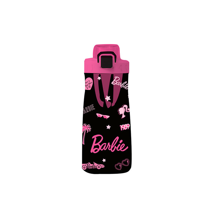 Barbie Series – 1100mL Plastic Cup with Flip-Top Lid