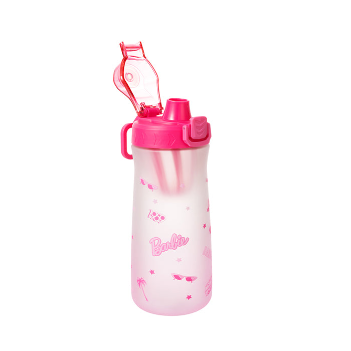 Barbie Series – 1100mL Plastic Cup with Flip-Top Lid
