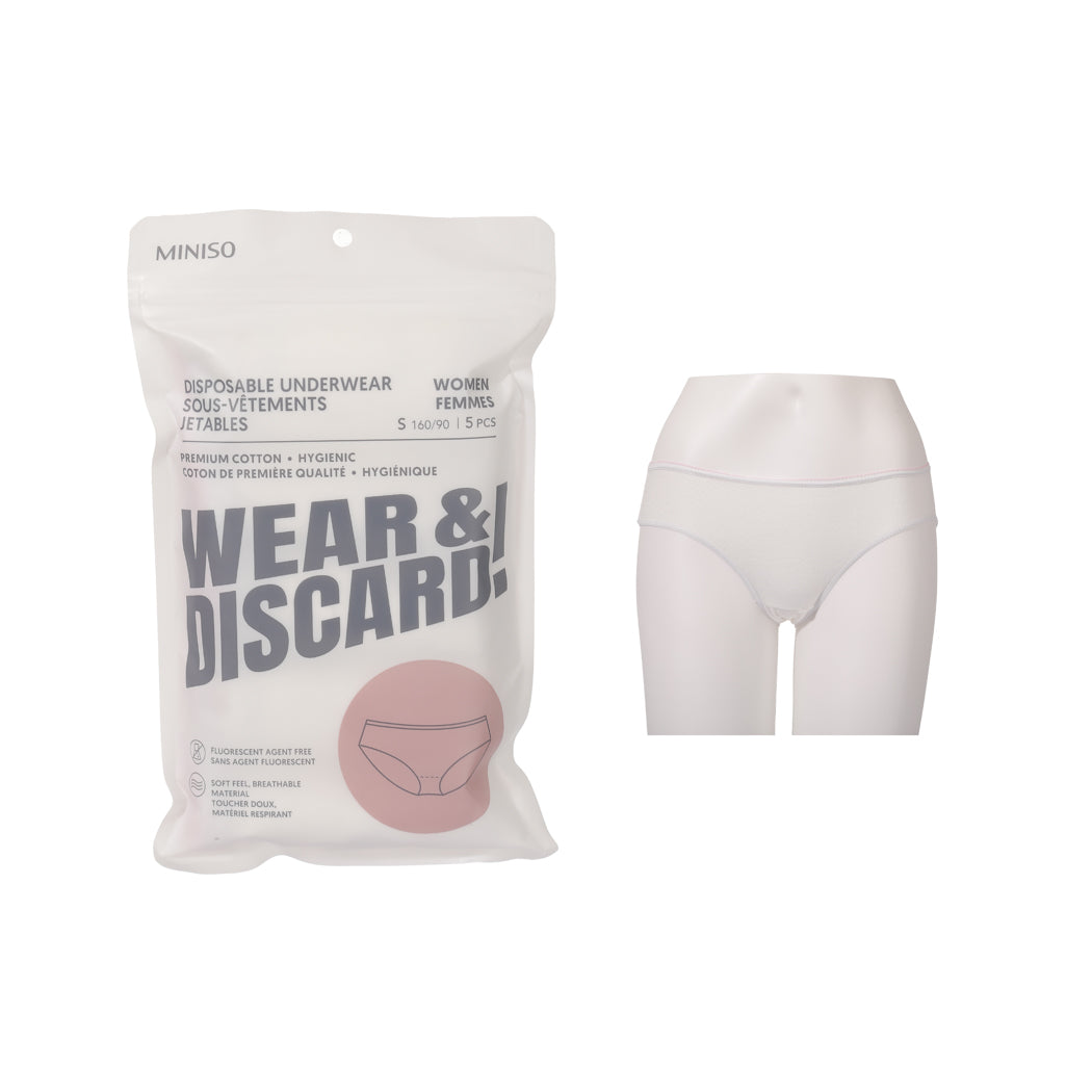 Women's Disposable Panties – 5-Pack