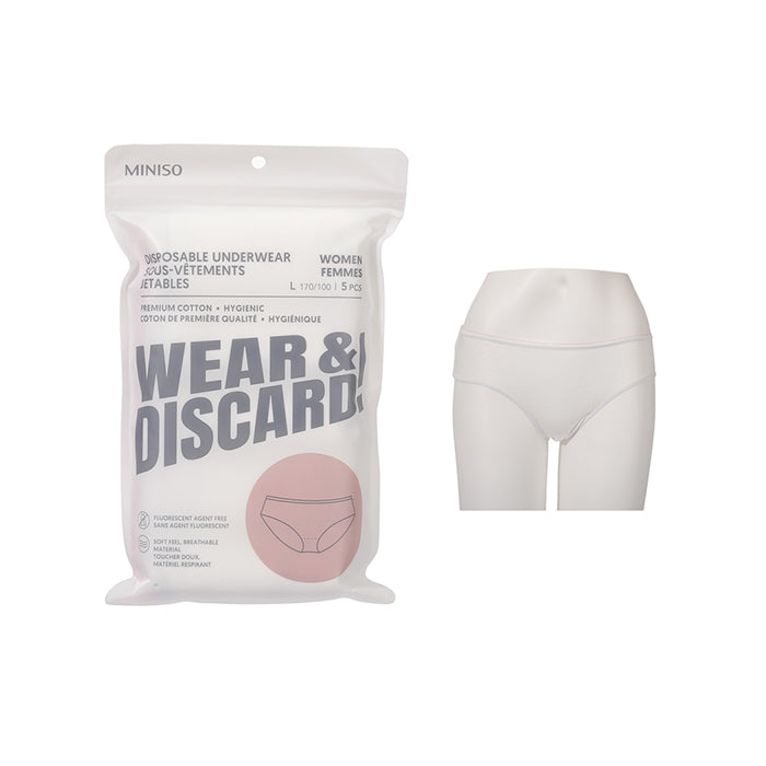 Women's Disposable Panties – 5-Pack