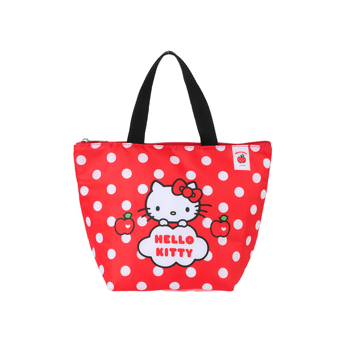 Hello Kitty Apple-Shaped Trapezoidal Bento Bag