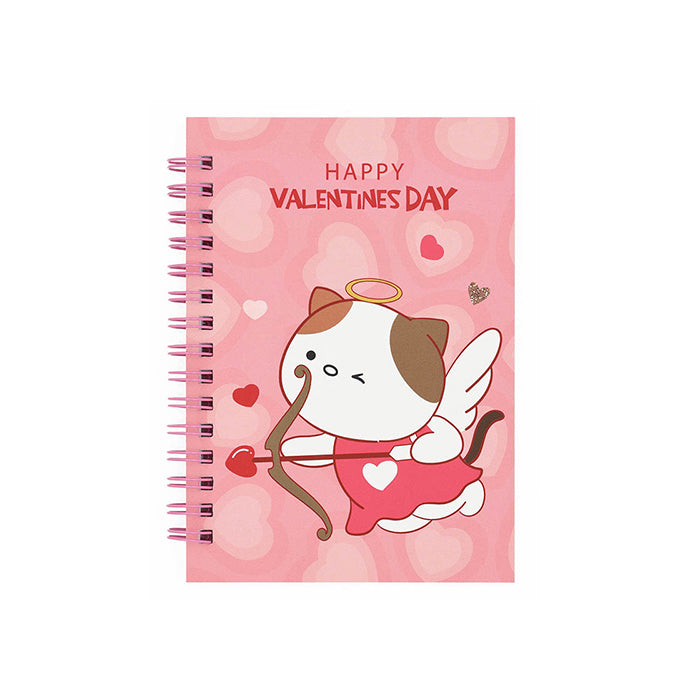 MINISO FAMILY Romantic Pink Series – Quaderno a Spirale A5