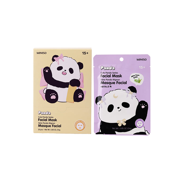 MINISO Cute Panda Series Aloe Vera Mask