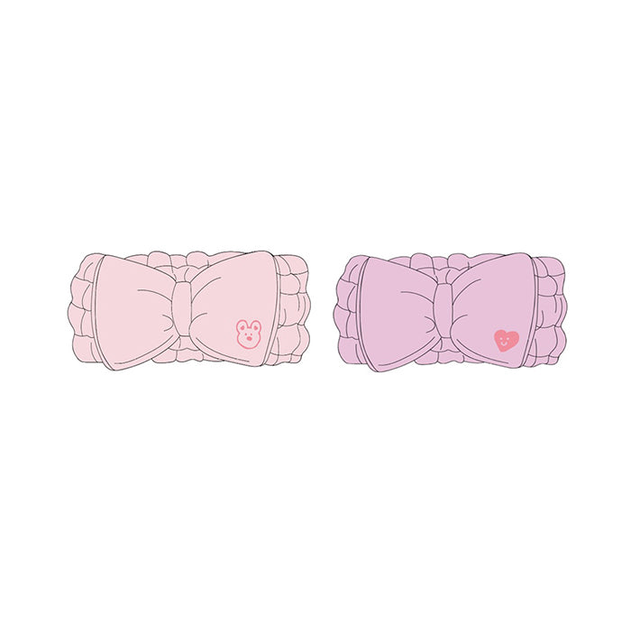 Collezione Romantic Pink – Cerchietto con Fiocco Felpato