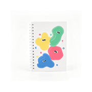 Serie Planner – Planner Spirale A5 in Tessuto Geometrico Colorato