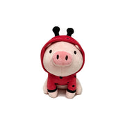 12-inch "Daidai Pig" Insect-Themed Dress-Up Doll – Ladybug