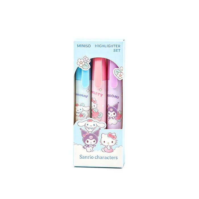 Sanrio Characters Strawberry Season Series – Highlighter 3-Pack PDQ